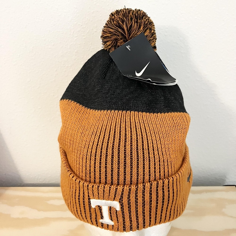Tennessee Volunteers Nike‎ Knit Beanie Hat Mens One Size Orange NCAA Football